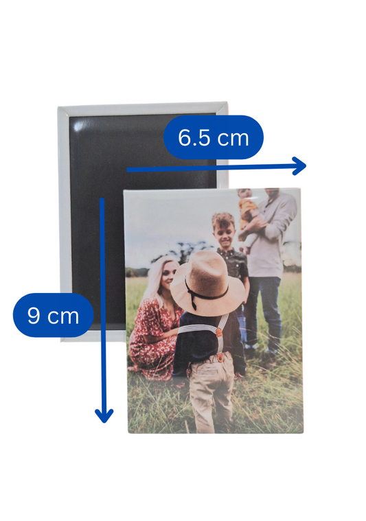 Magnet photo personnalisé rigide 6.5x9cm